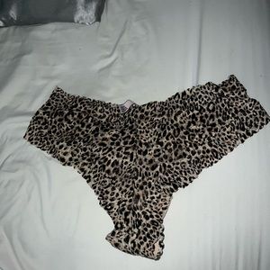 Cheetah print underwear